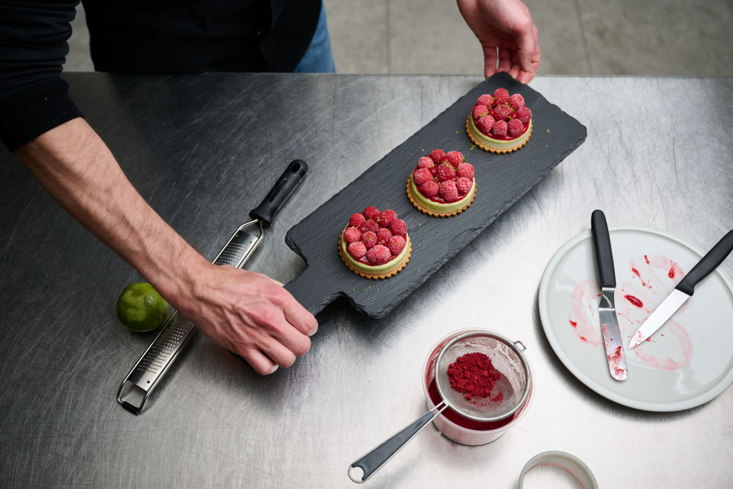 Raspberry Mascarpone Lemon mint - dirafruitsolutions